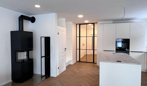 Beautiful 3-room maisonette - garden apartment - without commission - first occupancy after renovation