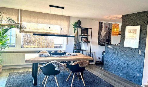 View of the Rednitzgrund - 120sqm - 4 rooms - garage, parking space - SmartHome heating