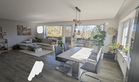 Blick in den Rednitzgrund - 120qm - 4 Zimmer - Garage, Stellplatz - SmartHome Heizung