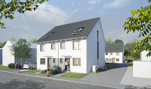 Nur noch 1 verfügbar! Neubau-DHH mit Keller in schönster Lage von Haueneberstein (QNG)