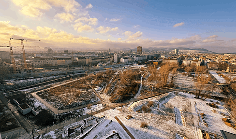 Sky-Living: Studenten High-End Studio mit Sunset-Garantie & Donau-View!