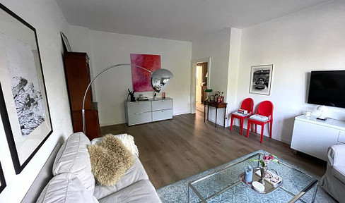 Essen - Bredeney!:Partly furnished, modernized 2.5 room apartment with balcony