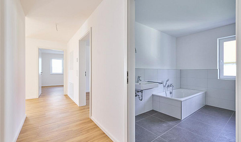 New building | 3 rooms | 87.36 sqm | balcony | underground garage | elevator (W8)