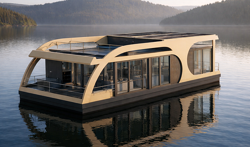 Exklusive Wohnyacht mit Liegeplatz auf Usedom - Premium Hausboot, Ferienimmobilie - Rendite 7%