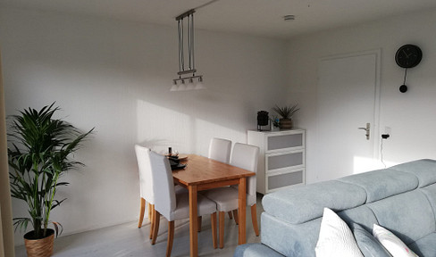 bright 4-room apartment in central location of Coburg with fitted kitchen, balcony and garden use