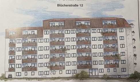 Very good location with direct public transport connection, shopping facilities opposite, main station approx. 10 min. on foot.