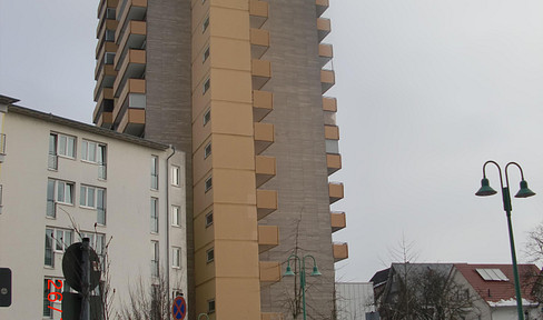 Top-Lage in Viernheim, unweit Fußgängerzone: renovierte 3-Zim.Wohng, Balkon, Aufzug