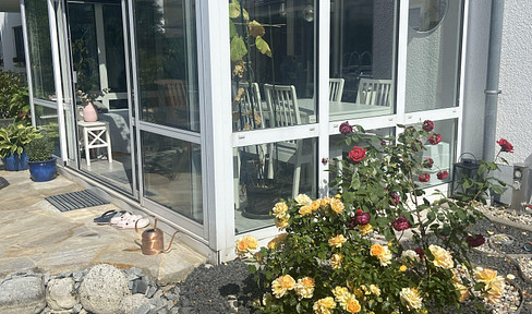 Attraktive Gartenwohnung mit  Wintergarten, optimal für Pendler nach München - ohne Maklerprovision