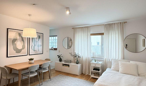 Charming 1-room apartment (35 m²) with EBK & optional furnishing from 01.02.2026