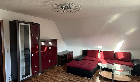 Unique attic apartment in Frankweiler (partially furnished).