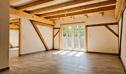 OG Wohnung Balkon  I NACHHALTIGSTE Immobilie Wolfsburgs, Lehmbau, PV - Autarkie und Appsteuerung