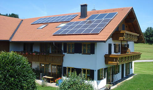 Former farmstead - newly built - with large plot of land in southern Oberallgäu