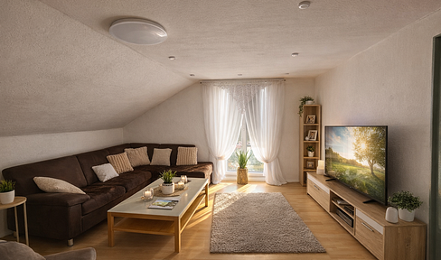 Charming top-floor apartment with good room layout in Straelen-Herongen - perspective vacant