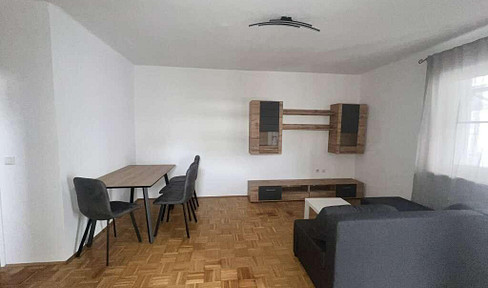 Beautiful, furnished 2-room rental apartment on the second floor - available immediately