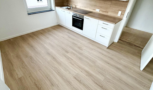 First occupancy after renovation! 2 rooms + eat-in kitchen + bathroom with fitted kitchen