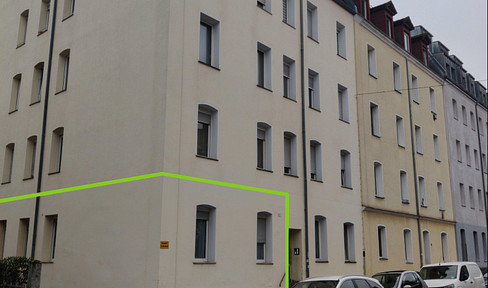 Gepflegte, gut geschnittene 2-Zimmer-Wohnung nähe Stadtpark