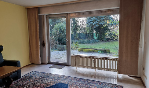 Special garden apartment in a top location in Eschersheim