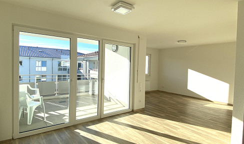 As good as new barrier-free senior apartment 3 ZKB with south-facing balcony directly at the nursing home