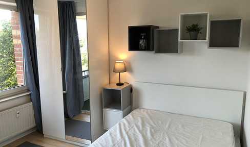 Vollmöblierte 1 Zimmerwohnung - alles inklusive (Internet, Strom, Heizung, etc.)