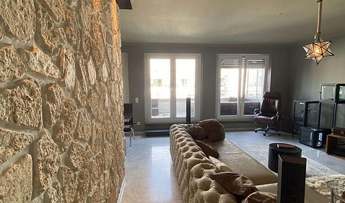 Two room apartment furnished