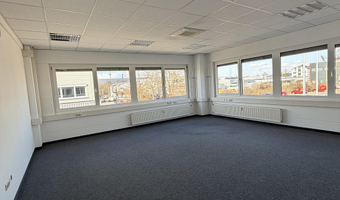 Only one individual office space remains available | 17-37 m² | Augsburg-Lechhausen | including utilities and parking space.