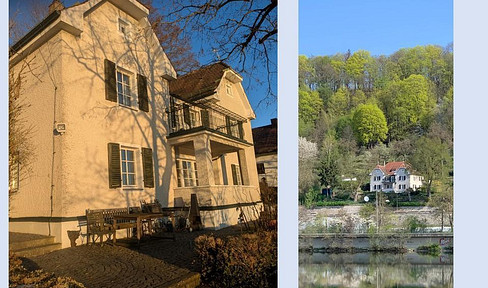 Historische Villa mit Donau- und Domblick - sehr gute Lage Regensburg - Winzer provisionsfrei