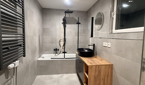 Completely modernized 3-room apartment with its own garden in the heart of Brombach