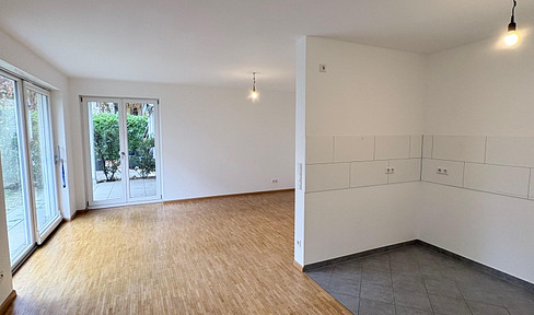 2,5-Zimmer Erdgeschosswohnung mit Terasse in zentraler Lage