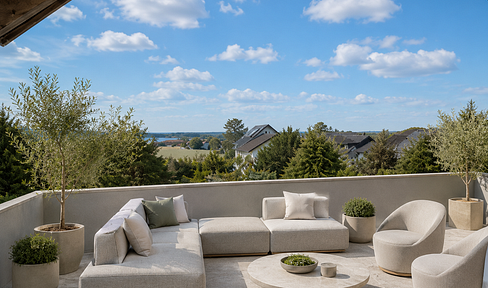 Architecture meets quality of life – Your exclusive penthouse in Brunnthal/district of Faistenhaar.