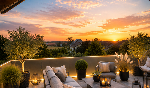 Architektur trifft Lebensqualität – Ihr exklusives Penthouse in Brunnthal/OT Faistenhaar