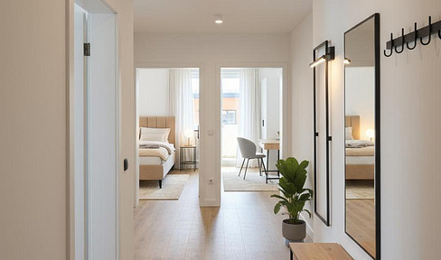 3-Zimmer-Wohnung in Unterhaching mit geplanter Kernsanierung – großer Südbalkon, Aufzug, Top-Lage