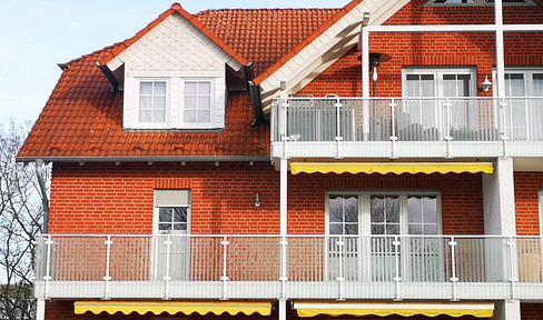 Commission-free 3 room apartment with large balcony and carport parking space; panoramic location in Borken (Hesse)