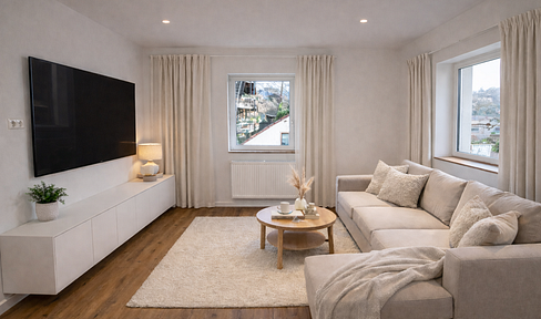 Erstbezug nach Kernsanierung: 3,5 Zi., 80 m², Südbalkon, Glasfaser, Garage optional – Heroldsberg