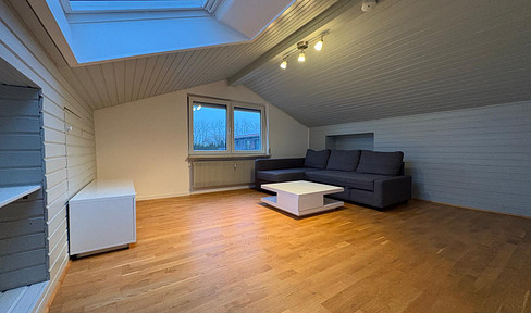 Attractive top-floor apartment with lots of sunlight in a quiet residential area