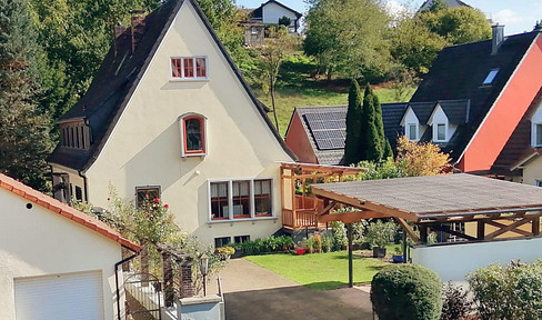 Multi-generational house with villa flair and beautiful garden