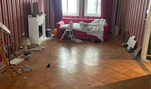 (PRIVATE) ROHDIAMANT IN THE BOTSCHAFTSVIERTEL: 84m² apartment with 3 rooms in the 3rd district