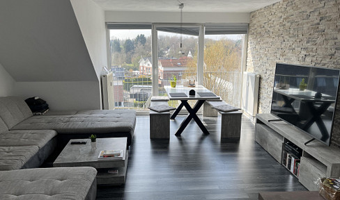 Moderne Maisonette mit Galerie in Dortmund Hombruch - Vollständig möbliert! (Provisionsfrei)