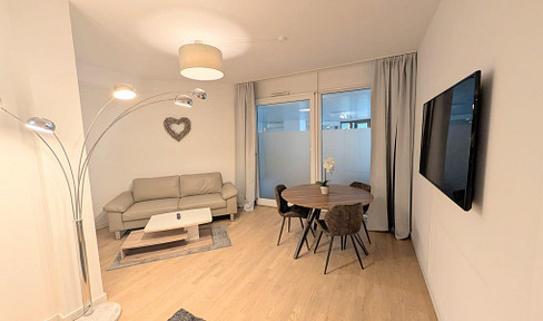 Munich Bogenhausen: Large 1.5-room apartment (fully furnished) | Available immediately