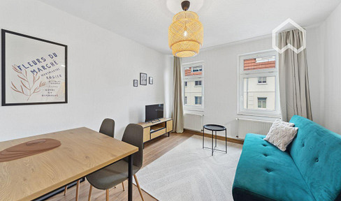 Family or shared apartment: Furnished 3.5 rooms incl. balcony: Available immediately