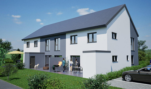 NEW BUILD terraced house in TOP location with expansion reserve in Rosdorf
