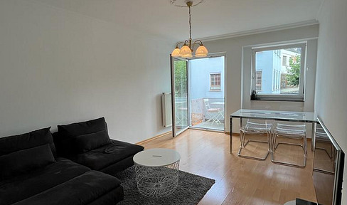 Pure Sachsenhausen: Furnished 2-room apartment in a prime location!