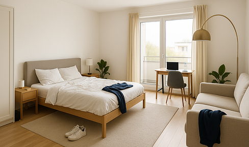 Kapitalanlage in A-Lage: 350m zum Ku'damm, 4,97% Rendite, 1 Zi., 42,5m², 1.150€ Kaltmiete