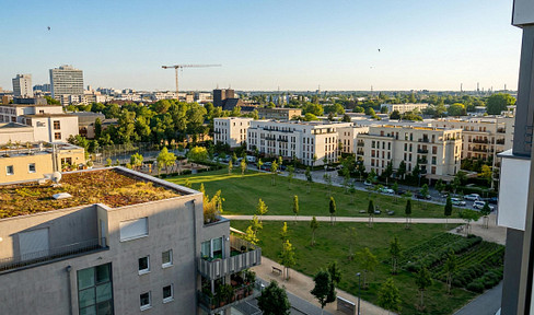Moderne 2‑Zimmer‑Neubauwohnung mit Loggia im Europaviertel Frankfurt