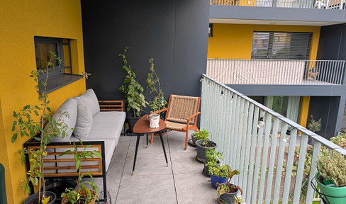 Moderne 1-Zimmer-Wohnung zur Zwischenmiete inkl. Balkon