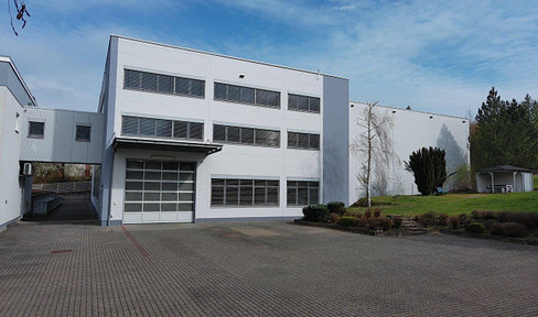 MIETE: Lager + Fertigung + Büro - inkl. Regale 9,75 m hoch - top ausgestattet - zentral an der A66