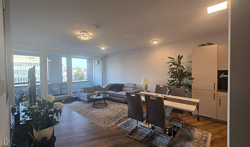 Furnished 2.5-room apartment in Sachsenhausen.