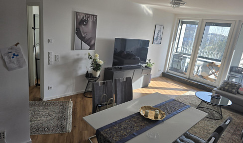 Furnished 2.5-room apartment in Sachsenhausen.