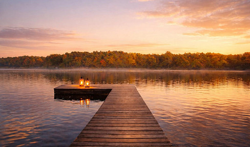Architektenhaus in exklusiver Wasserlage mit privatem Steg in Wandlitz - diskrete Vermarktung