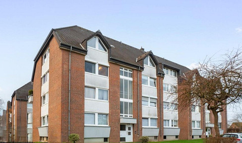 High tax-free rental yield, 3-room apartment with balcony + private garage, Aachen-Herzogenrath.