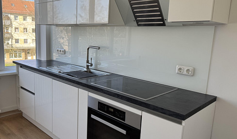 Neustadt in Holstein, bright 3-room apartment.